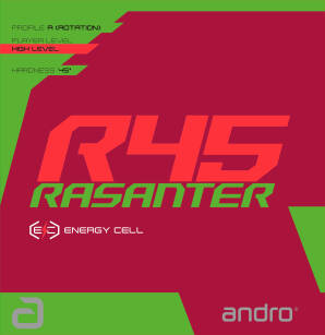 Okładzina andro Rasanter EC R45 